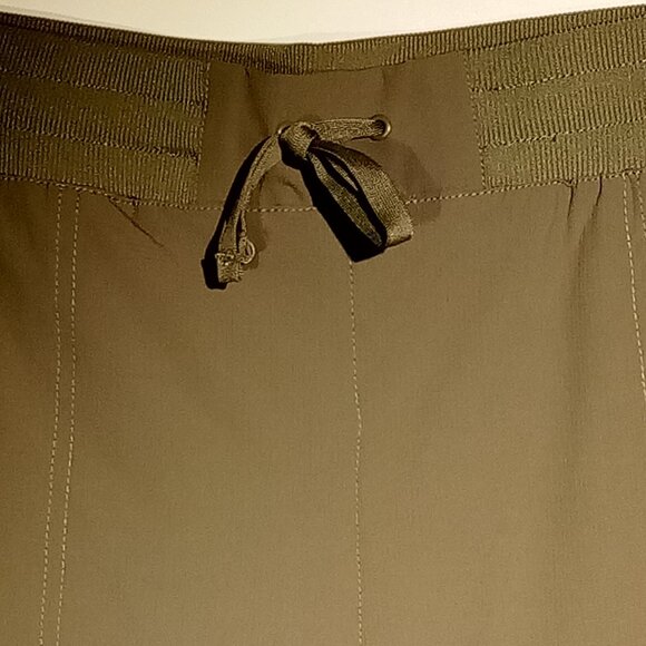 SPYDER Pants  women  XL Fleece lined Jogger  Agave Olive Green Elastic Waist NWT - Picture 4 of 12